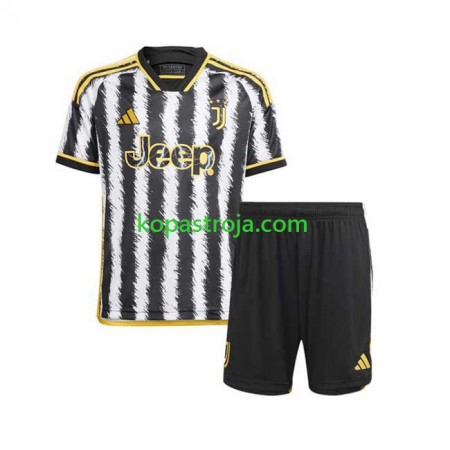 Billiga Fotbollströjor Juventus Barn Hemma tröja 2023/24 Kortärmad